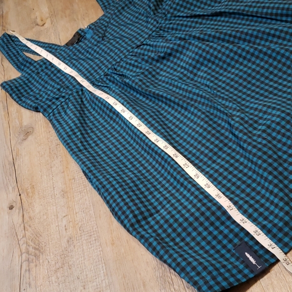 Sitka checked/plaid cotton sundress - Picture 3 of 7